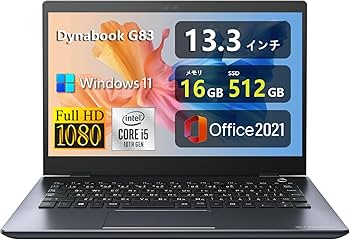 Amazon.co.jp: 【整備済み品】軽量薄型ノートパソコンdynabook G83 Amazon.co.jp: 【整備済み品】軽量薄型ノートパソコンdynabook G83