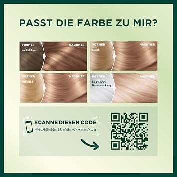 Garnier Nutrisse Permanent Care Hair Colour with Nourishing Fruit Oils, Colouration with 8 Weeks Hold, Ultra Cream Tint, 8N Nude