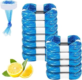 12 Stück Set Windeleimer Nachfüllfolie, 4,5m - Kompatibel mit Angelcare Nachfüllkassetten/Tommee Tippee Nachfüllkassette/Litter Locker Nachfüllkassette, Bis zu 320 Windeln pro Beutel