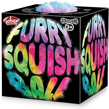 Tobar 38593 SCRUNCHEMS Furry Squish Ball
