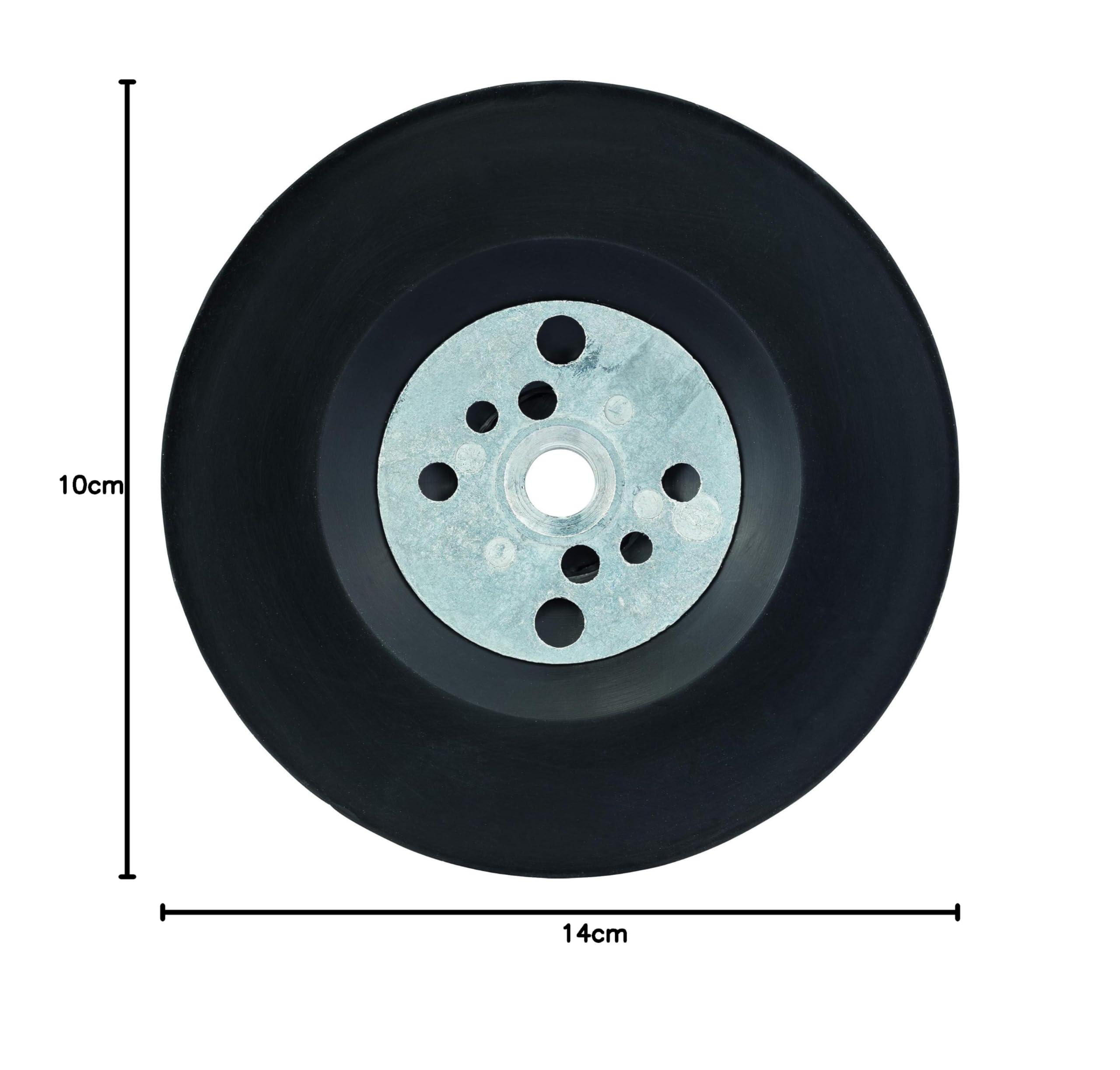 Bosch 1x Platorello PRO piccole, M10, morbido (Ø 100 mm, Professional Accessorio Smerigliatrice angolare piccola)