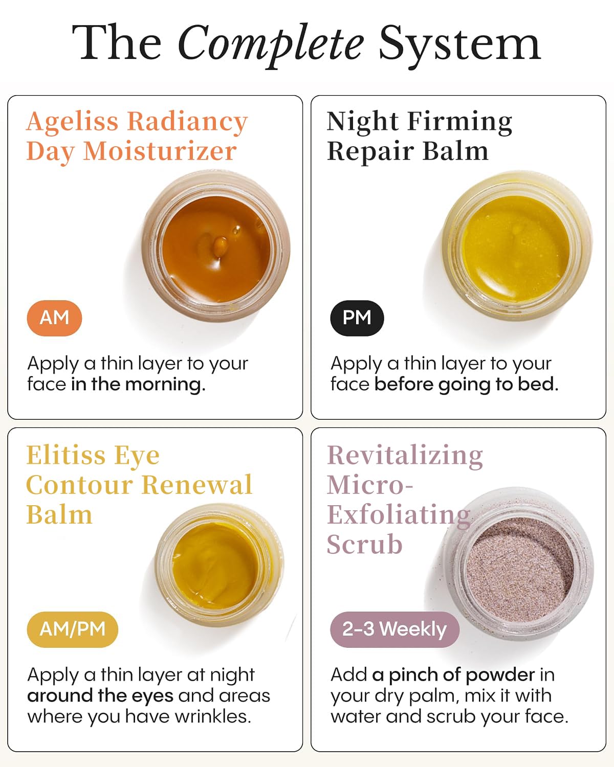 Elitiss Eye Contour Renewal Balm | Nourishing Formula with Arctic Arnica, Pomegranate & Rosehip | Water-Free Beeswax Treatment for Smoother, Refreshed Eyes | 30ml
