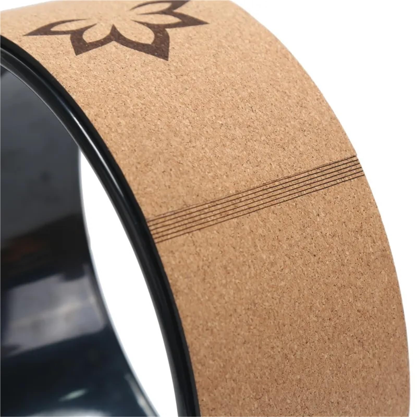 Ruota Yoga Palestra Fitness Massaggio Pilates Cerchio Mal di Schiena Aperta Rullo Wheels Set Ruota Yoga in Sughero