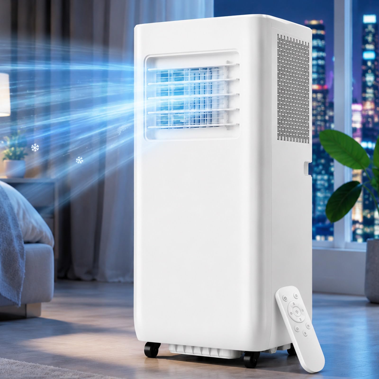 Portable Air Conditioner 13650 BTU, Quiet Air Conditioning Unit