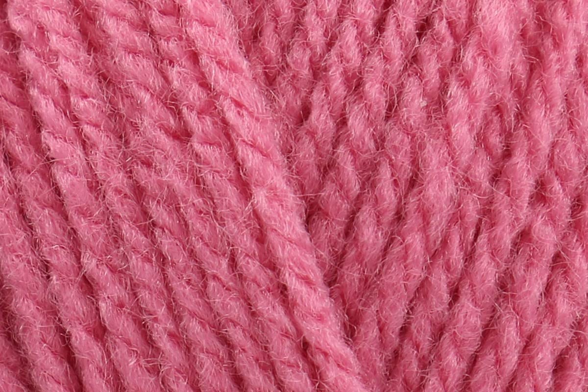Sirdar Hayfield Bonus DK Crochet Yarn, 100% Acrylic Double Knitting Wool for Jumpers Toys Sweaters - 100g Balls - Deep Rose (616) - Pack of 10
