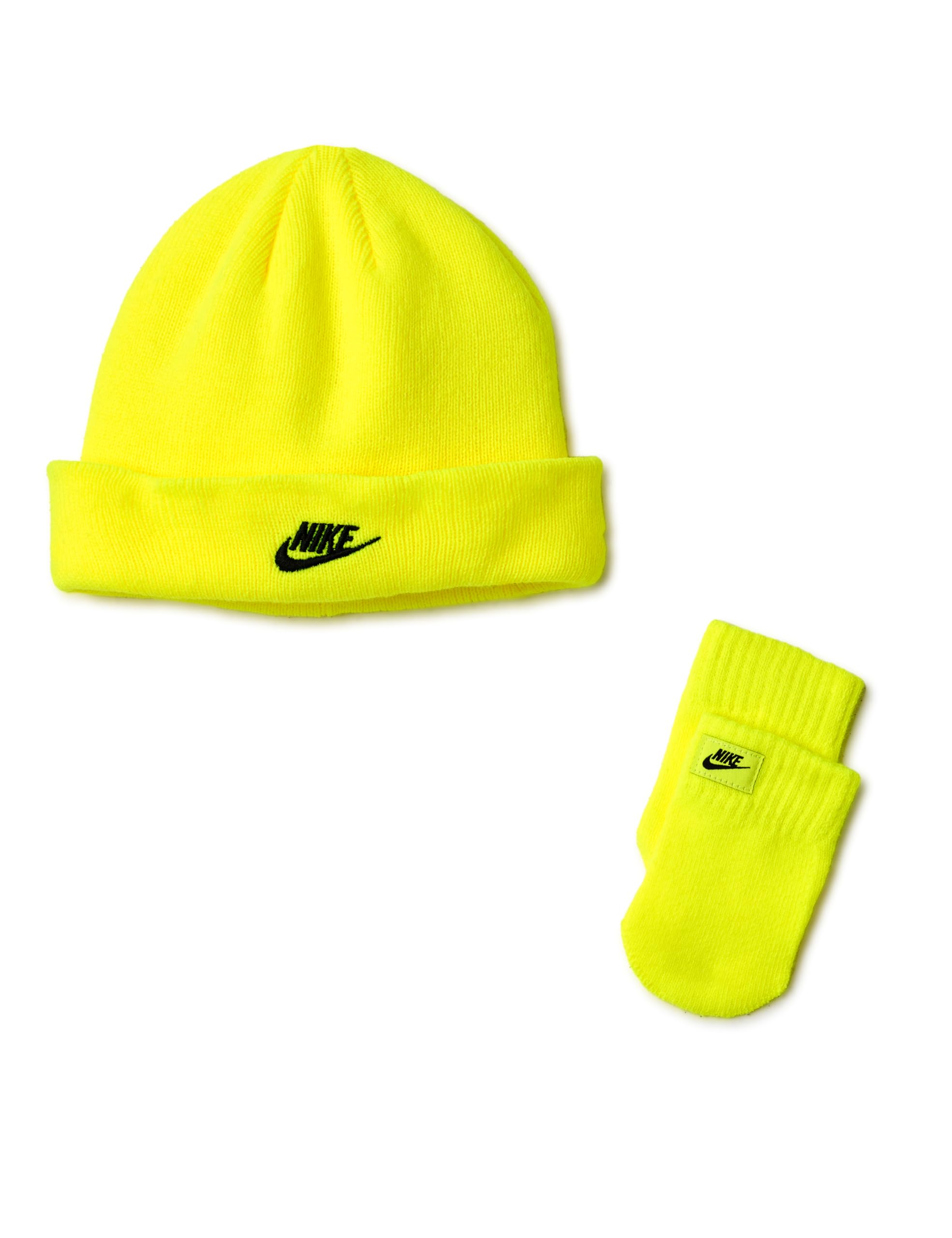 Nike Kids' Club Beanie and Glove/Mitten Set