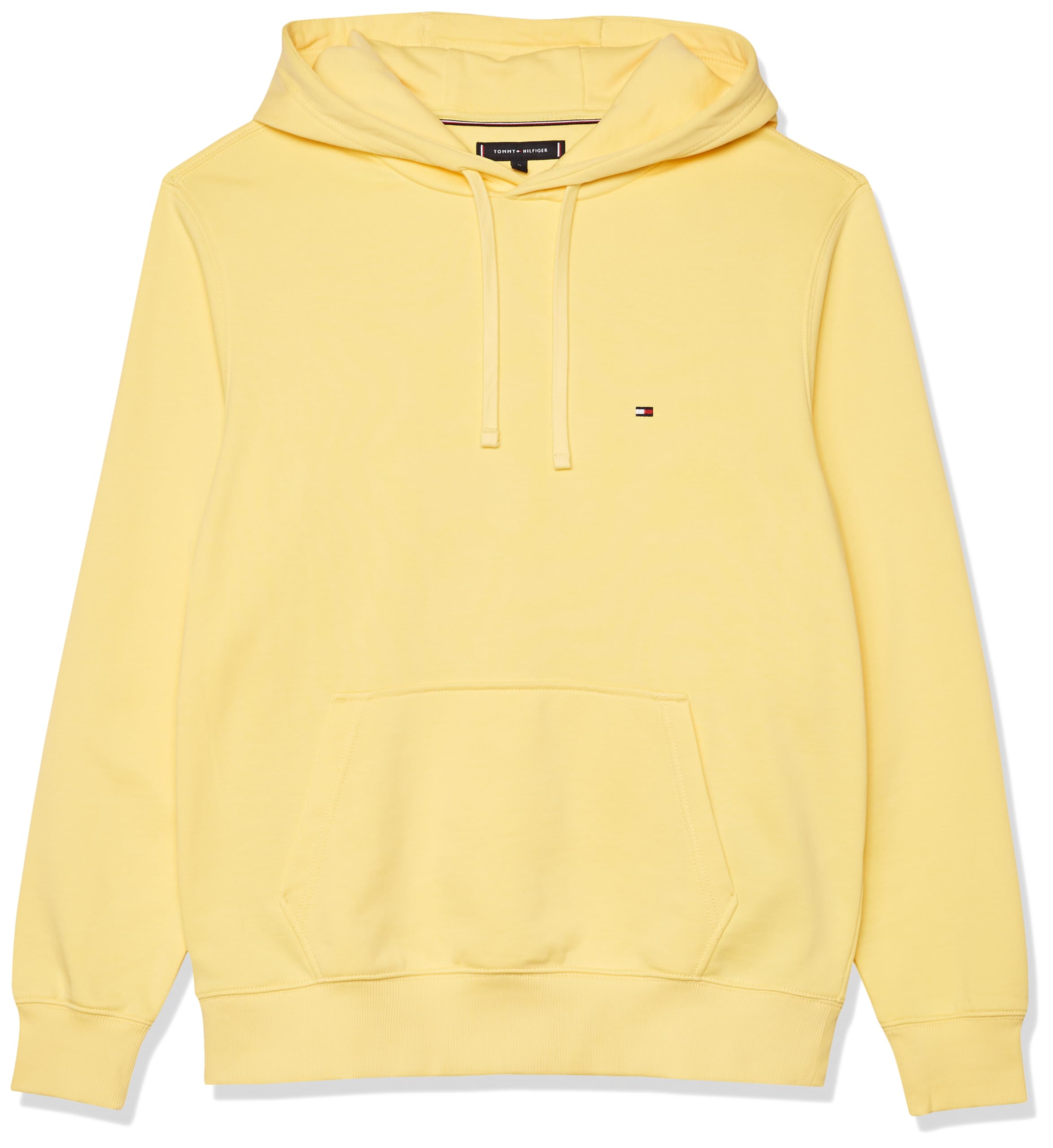 Tommy Hilfiger Męska bluza z kapturem Essential Terry Mw0Mw37235, żółta, M