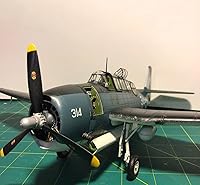 Vista 5 de Maquetas de Aviones Kit Plástico, TBM-3 Avenger Torpedo Bomber Escala 1/48, 10 x 13.8 Pulgadas