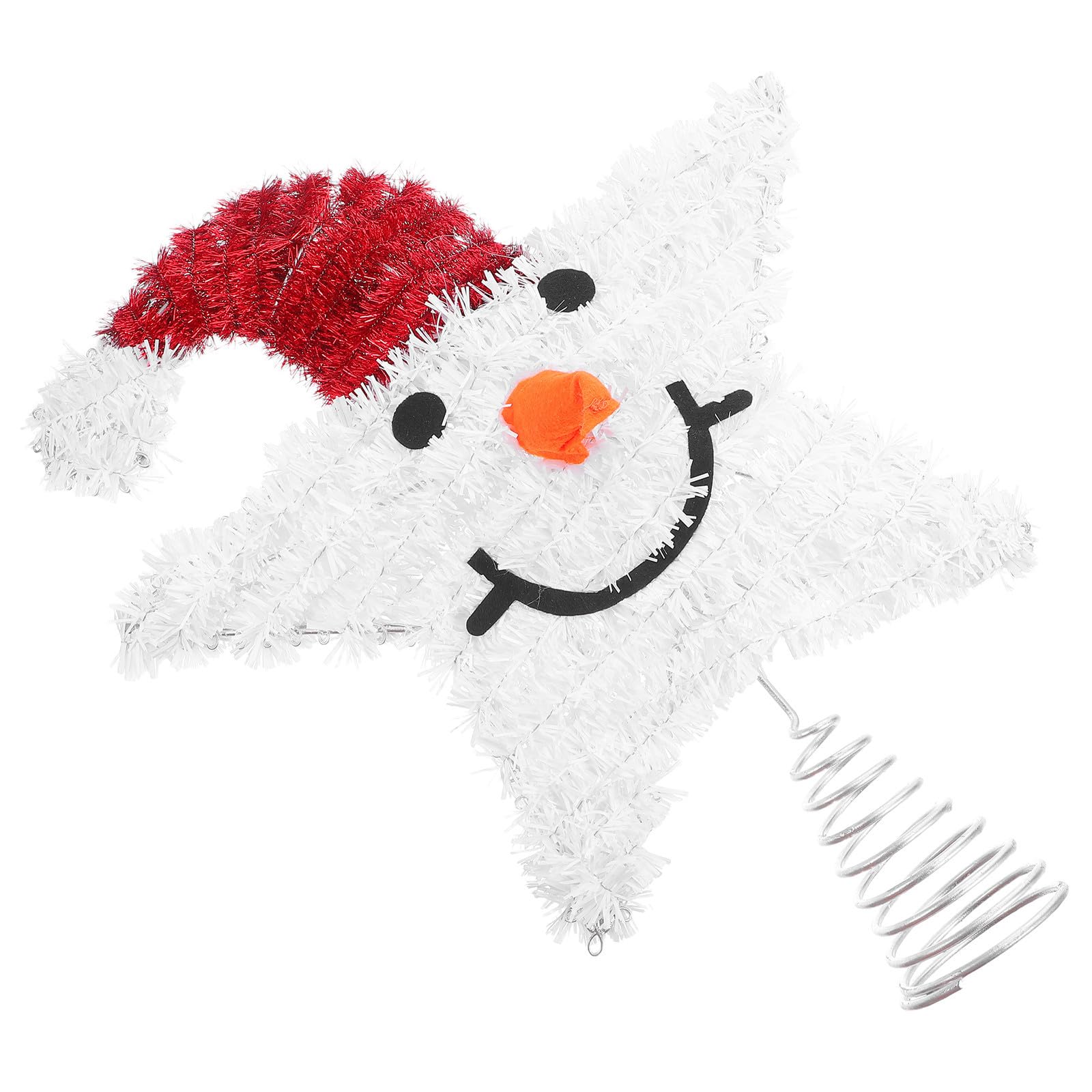 TOYANDONA 4 Pièces Étoile de Sapin Bonhomme de Neige, Décoration de Noël