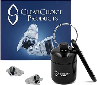 High Fidelity Concert Ear Plugs, Silicone Hearing Protection Earplugs,Motorcycles Noise Sensitivity, Music Ear Plugs for Concerts, Musicians, Festival, DJâ€™s, Nightclub, Drummers and Raves Party 15db