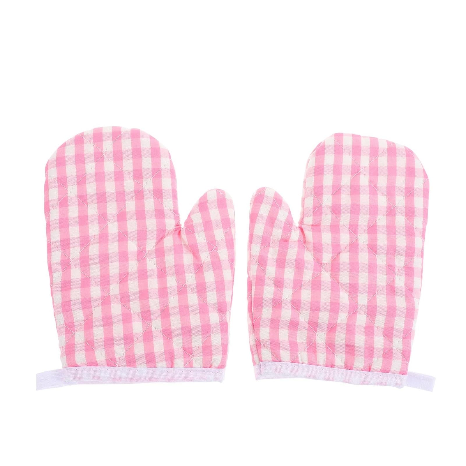 MRKU Guantes para Hornear, Guantes de Cocina Resistentes al Calor, 2 Piezas, poliéster, Alfombrilla térmica Multicolor