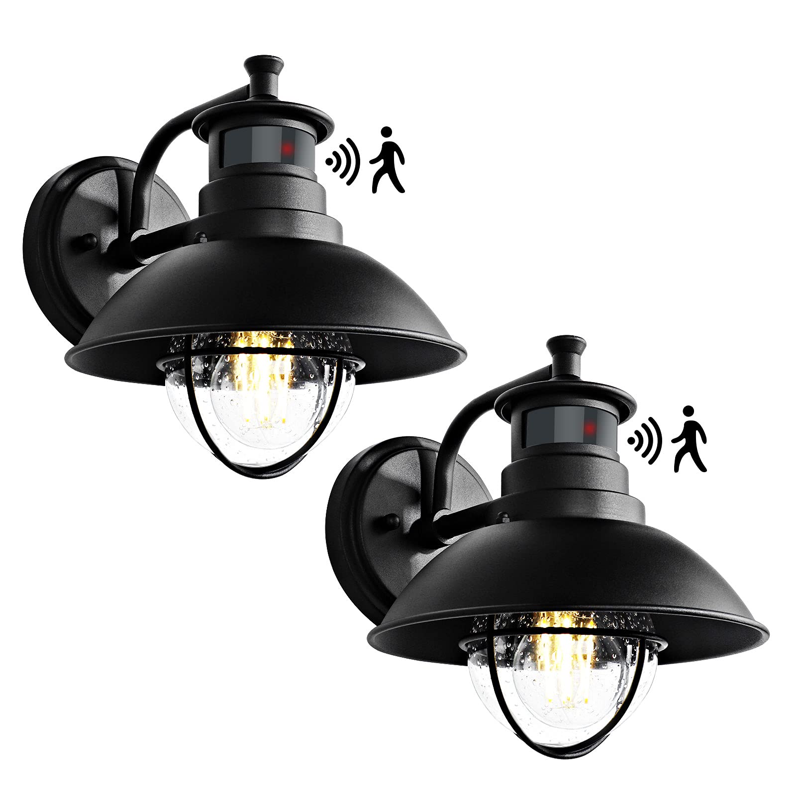 Buy CINOTON Motion Sensor Outdoor Wall Lights Fixtures Wall Mount, Dusk