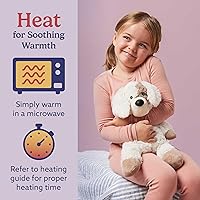 Vista 4 de Oso de peluche apto para microondas, cálido, de Intelex