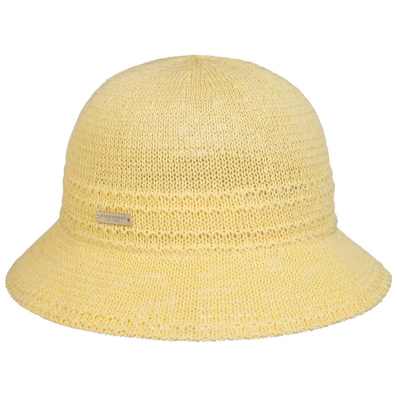 Seeberger Summer Mix Stoffhut Strandhut Gartenhut Damenhut Sommerhut Sonnenhut Glockenhut Damen - Frühling-Sommer Sommer