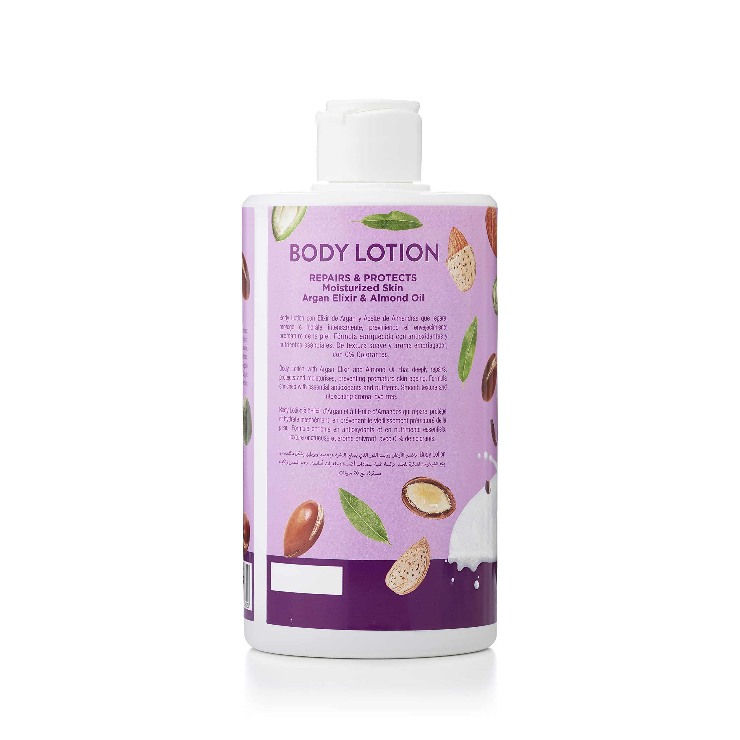 Tulipán Negro BODY LOTION ELIXIR ARGAN OLEJ Migdałowy