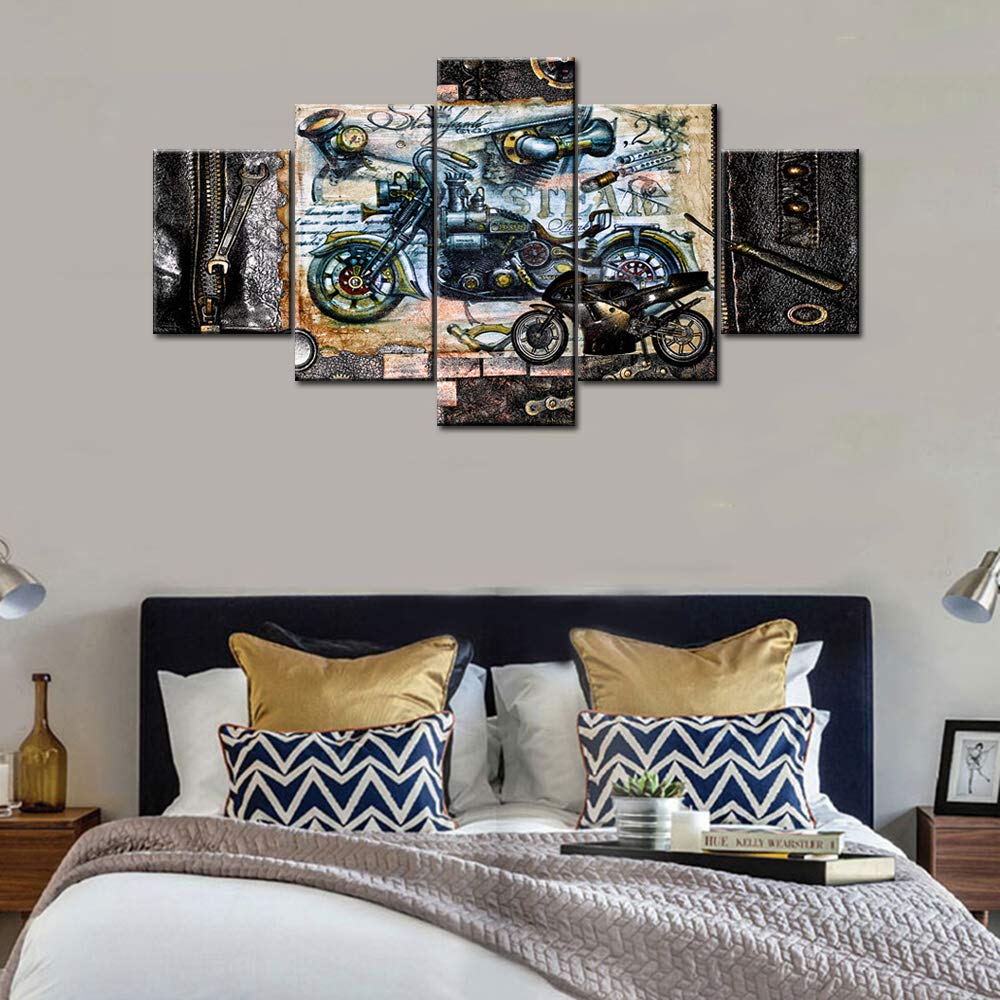 Impression Murale Sur Toile Steampunk Cœur – Décoration Intérieure élégante, Fait Main Au Royaume-Uni