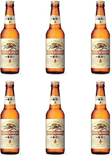 Kirin Ichiban Japanese First Press Malt Beer 330ml - Pack of 6