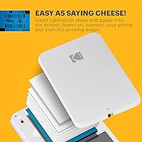 Vista 3 de KODAK - Papel fotográfico prémium de 5 x 7,6 cm (100 hojas) compatible con cámaras e impresoras PRINTOMATIC, Smile y Step (el embalaje puede variar)