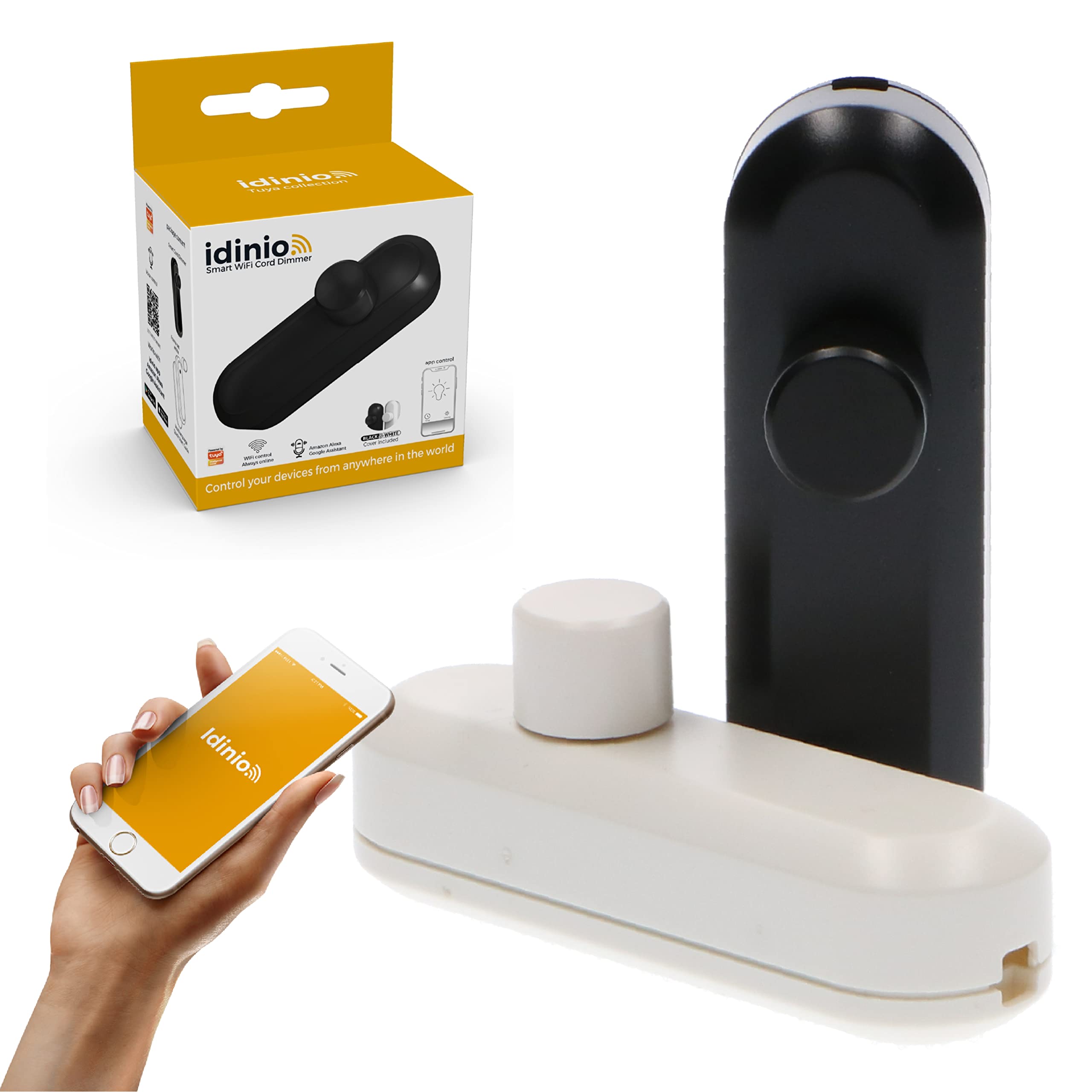 Schnurdimmer Wifi mit Wechselgehäuse Phasenabschnitt für LED und Halogen