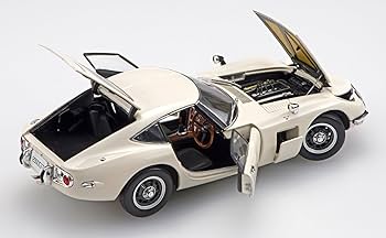 Amazon | エブロ 1/24 TOYOTA 2000GT ホワイト 完成品 | ミニカー