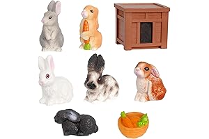 Rileryan Easter Bunny Decoration Set