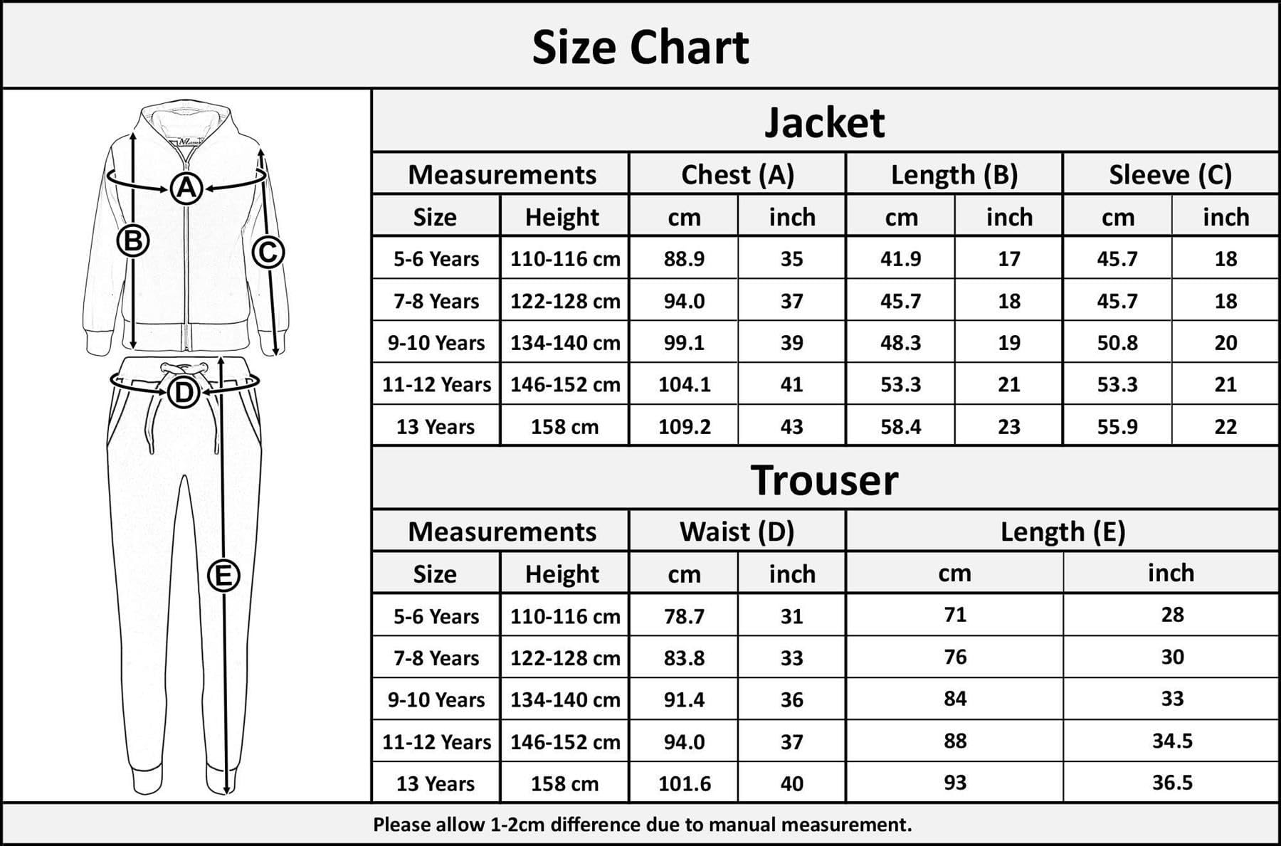 A2Z 4 Kids® Enfants Filles Survêtement Designer Baseball Plaine Top Bottoms Jogging Costume Âge 5 6 7 8 9 10 11 12 13 Ans