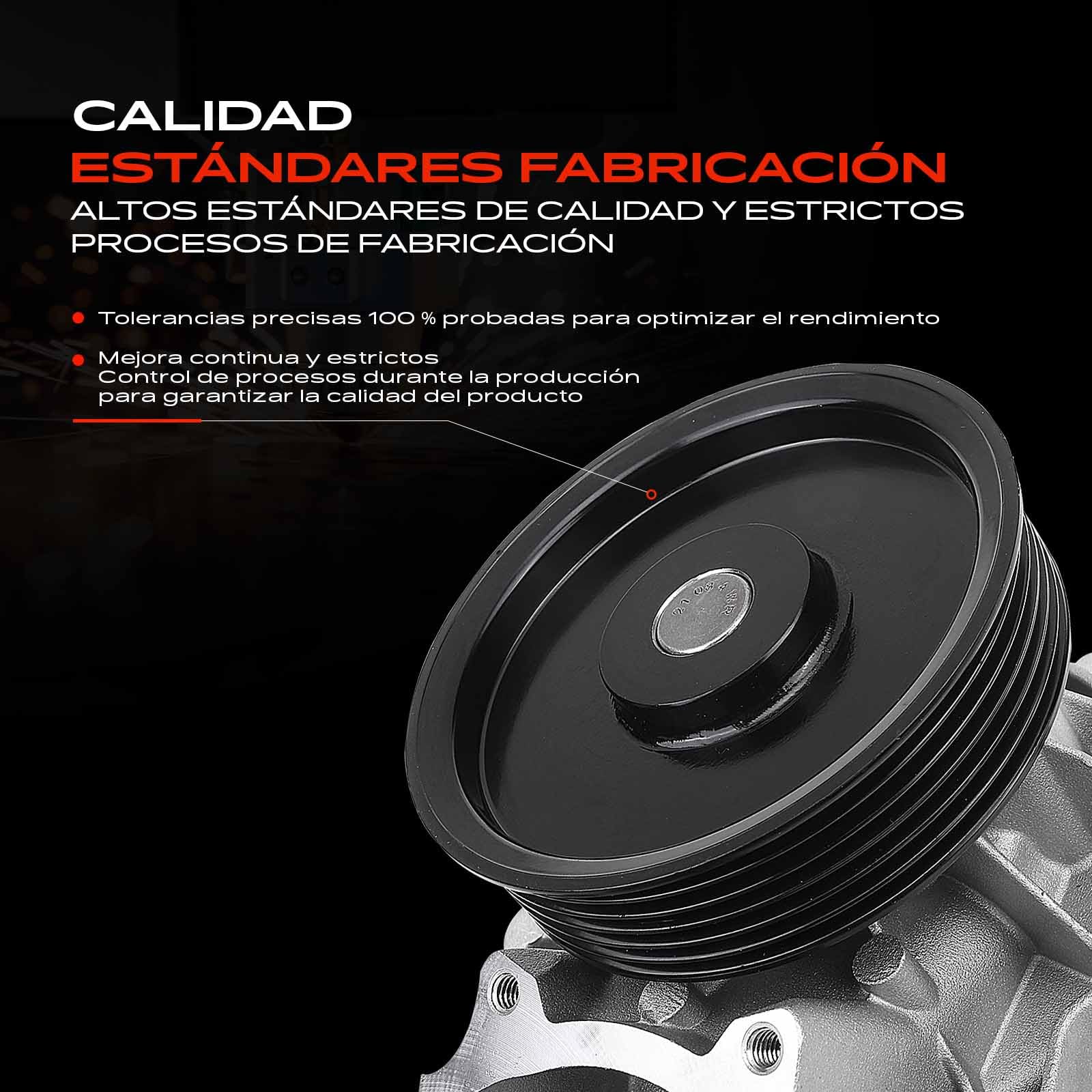 Frankberg Bomba de agua 11517791833 | Compatible con: Serie 3 E46, Serie 3 Coupé E46, Serie 3 Convertible E46, Serie 3 Touring E91, Serie 3 E90
