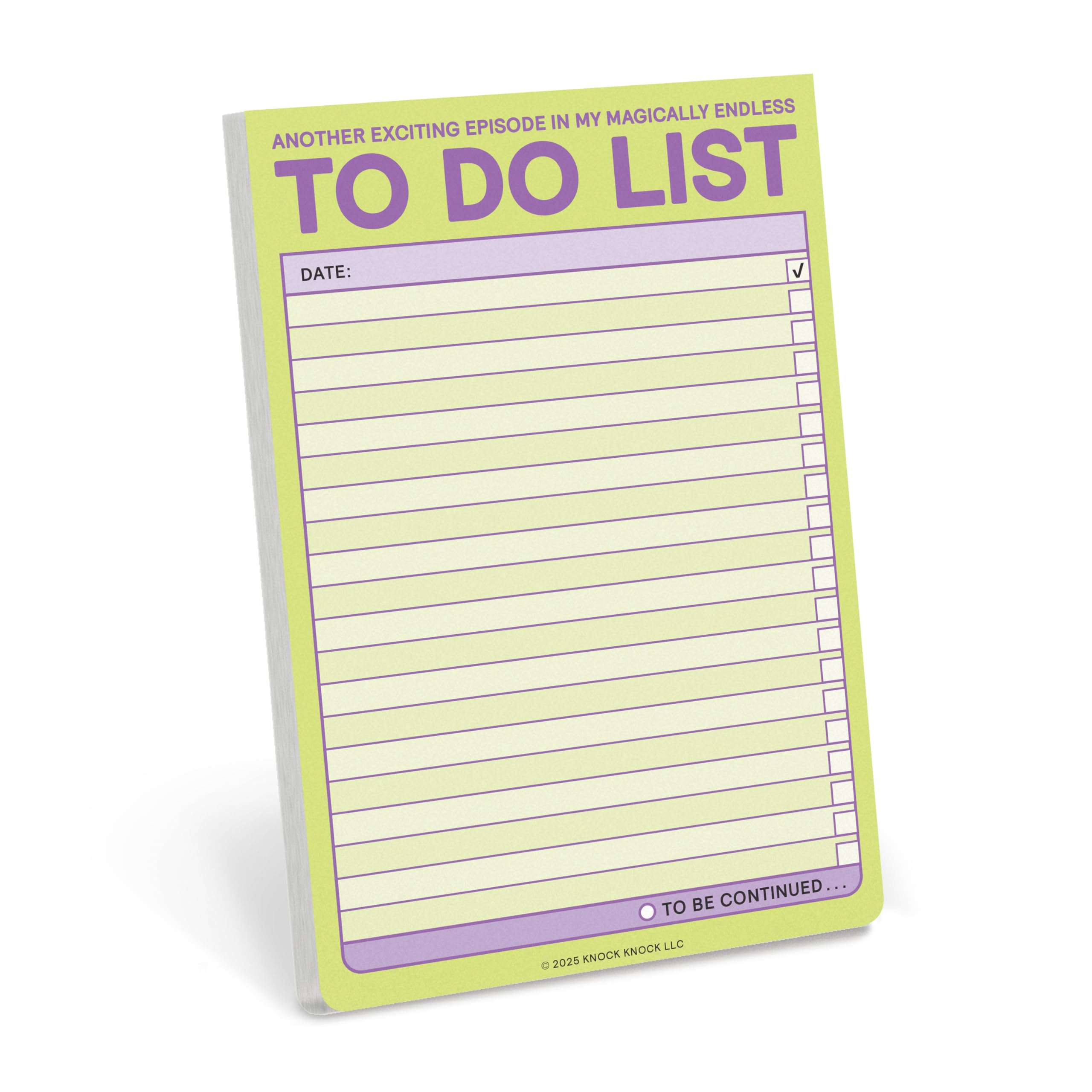 Knock Knock Endless To Do List Great Big Stickies (Knock Knock Great Big Stickies)