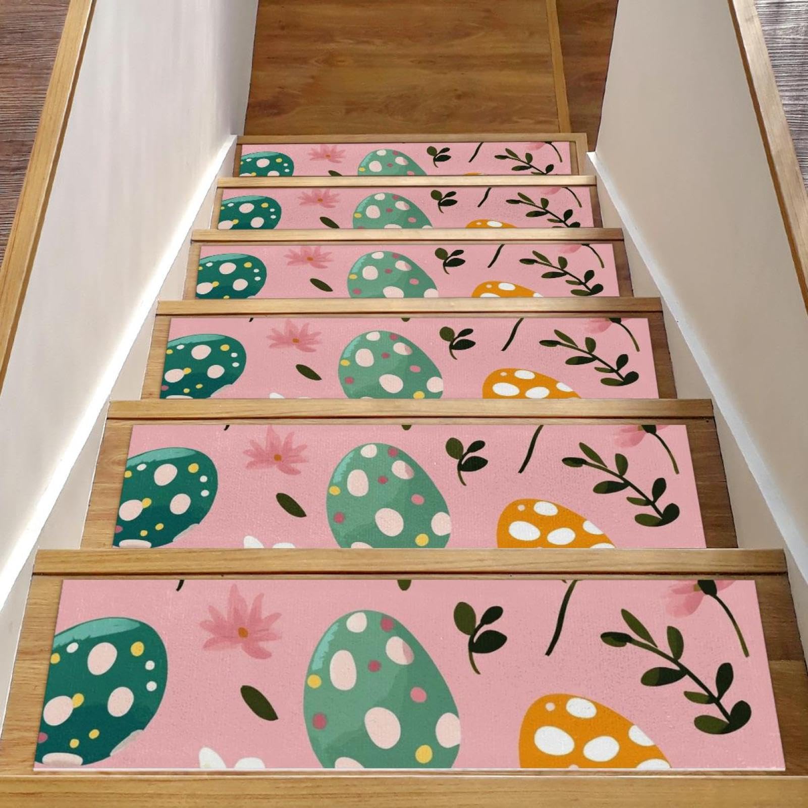 Tapis d'escalier pour chiens et animaux lot de 15 antidérapant Pâques