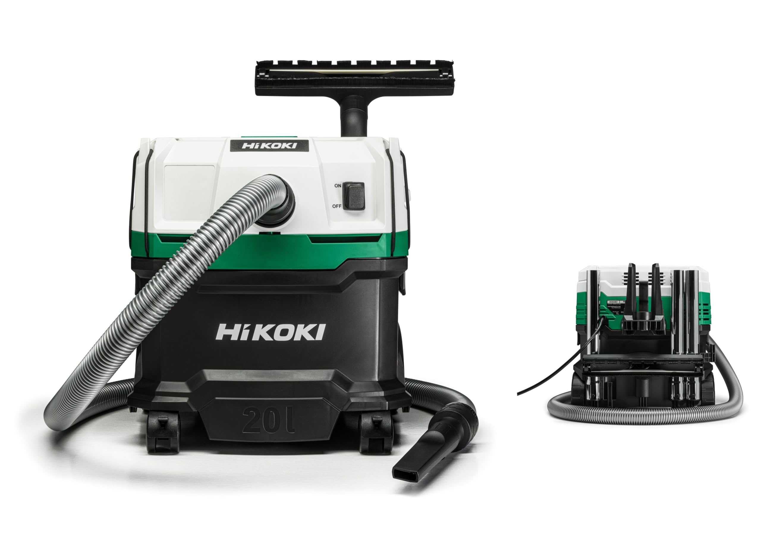 Hikoki RP200SLWAZ, odkurzacz na mokro i sucho, wielokolorowy, 1200 W, 20 l