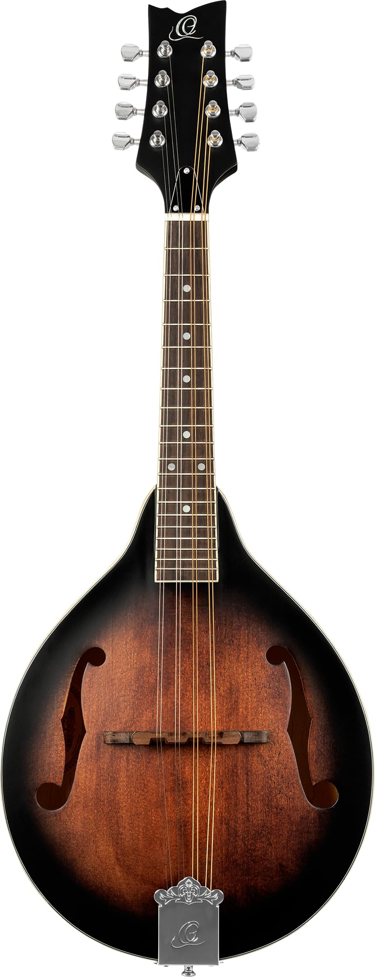 Ortega Guitars A-Style Mandoline Linkshänder – Akustisch, F-Holes – Americana Series – Fichte/Ahorn, Braun (RMA30-WB-L)