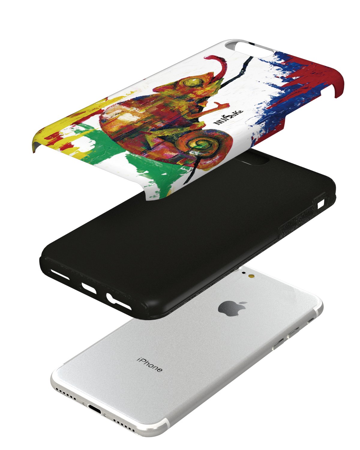 Amazon.co.jp: iPhone8Plus iPhoneケース (ハードケース) [耐