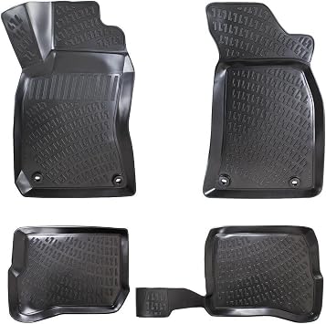 Audi A4 B5 1996 ile uyumlu Araca  zel Tasar m 3D Havuzlu Paspas