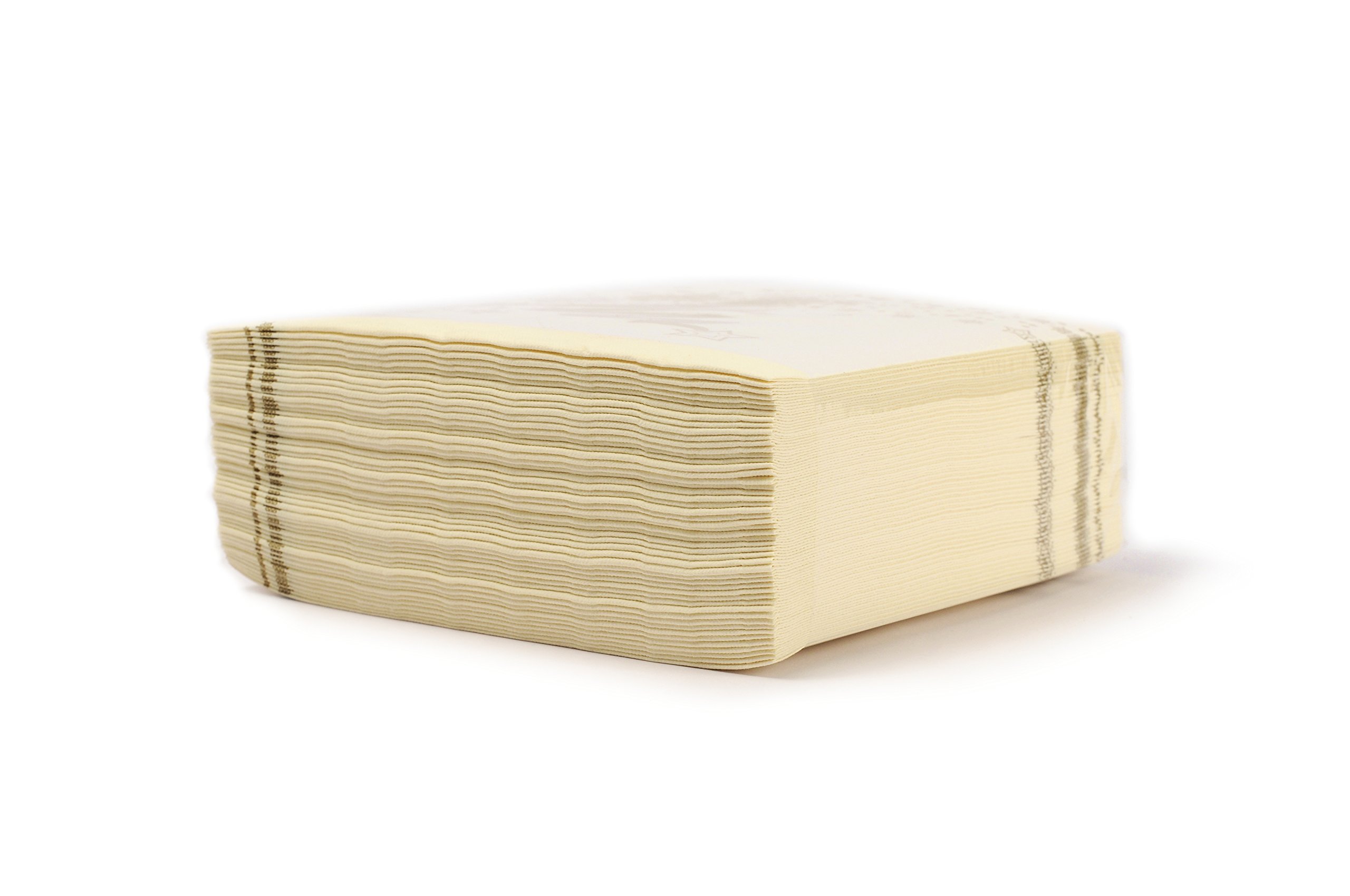 Airlaid serwetki zimowe motywy podobne do materiału 40 x 40 cm 50 sztuk w opakowaniu wysokiej jakości wygląd materiału na adwent zima Sylwester Boże Narodzenie impreza Boże Narodzenie (szampan z choinką, 400)