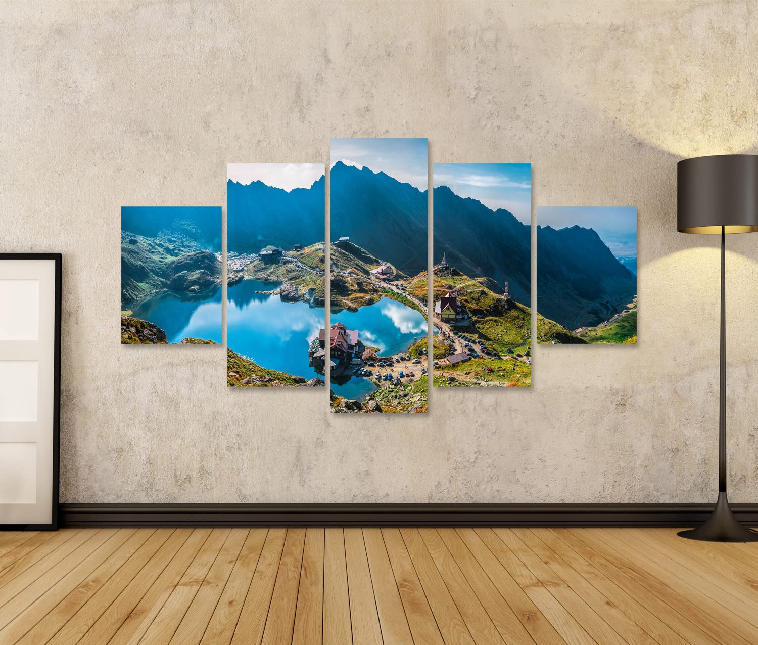 islandburner Quadro su tela Transfagarasan Balea Lago ghiacciaio Romania GMGY Quadri Stampe Immagini Murale Decorazione da parete
