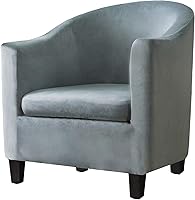 Vista 37 de Fundas de terciopelo para sillones, fundas de elastano para sillones, fundas elásticas para sillas de bañera, fundas protectoras para muebles, funda