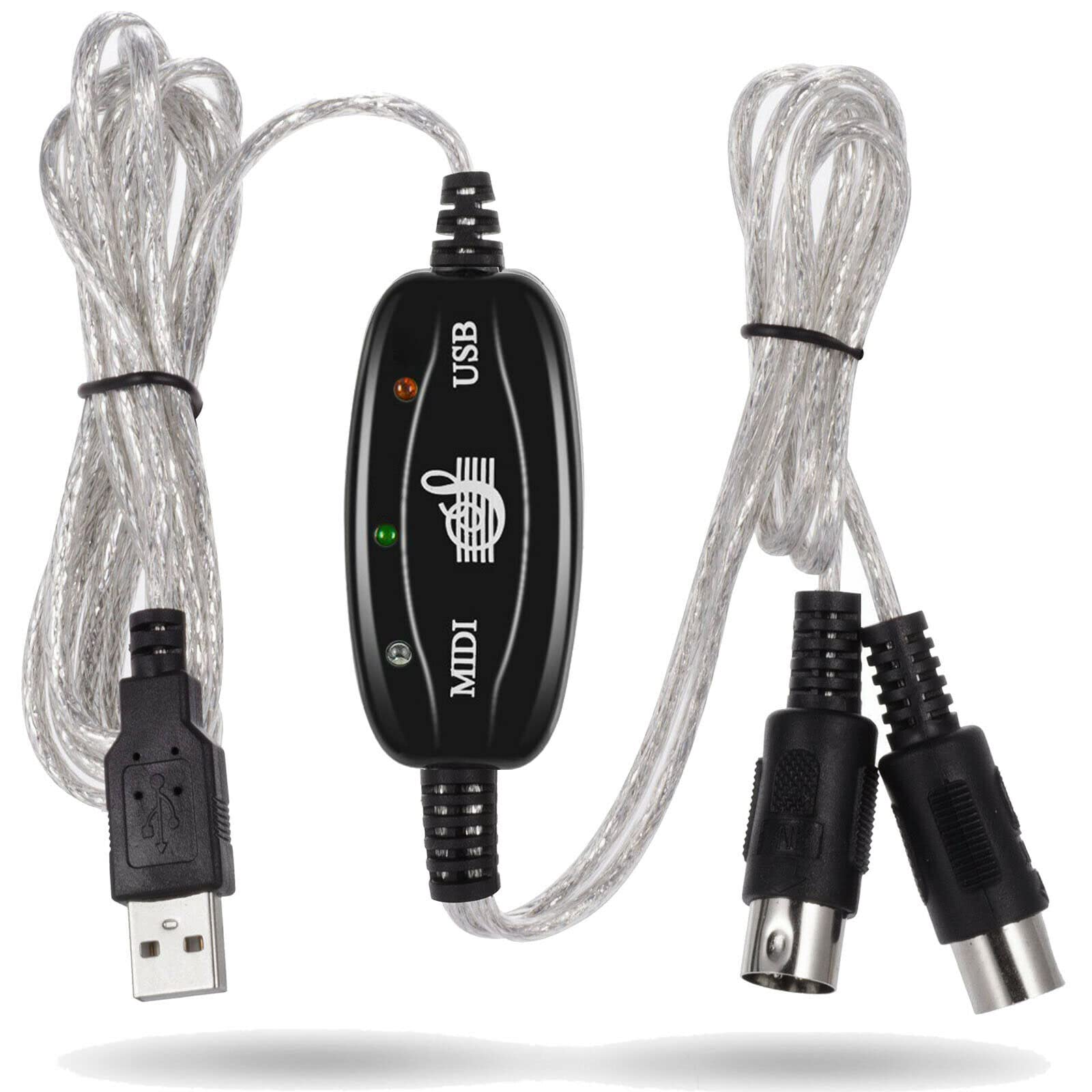 Replacement USB Power Charging Cord Cable for Akai MPK25 MPK49 Compact USB MIDI Keyboard Controller