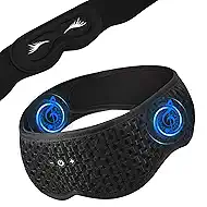 Bluetooth Sleep Mask with Removable 3D Contoured, 100% Blackout Eye Mask for Sleeping, Sleeping Headphones with Ultra-Thin Stereo Speakers, Perfect Tech Gifts for Men/Women/Insomniacs