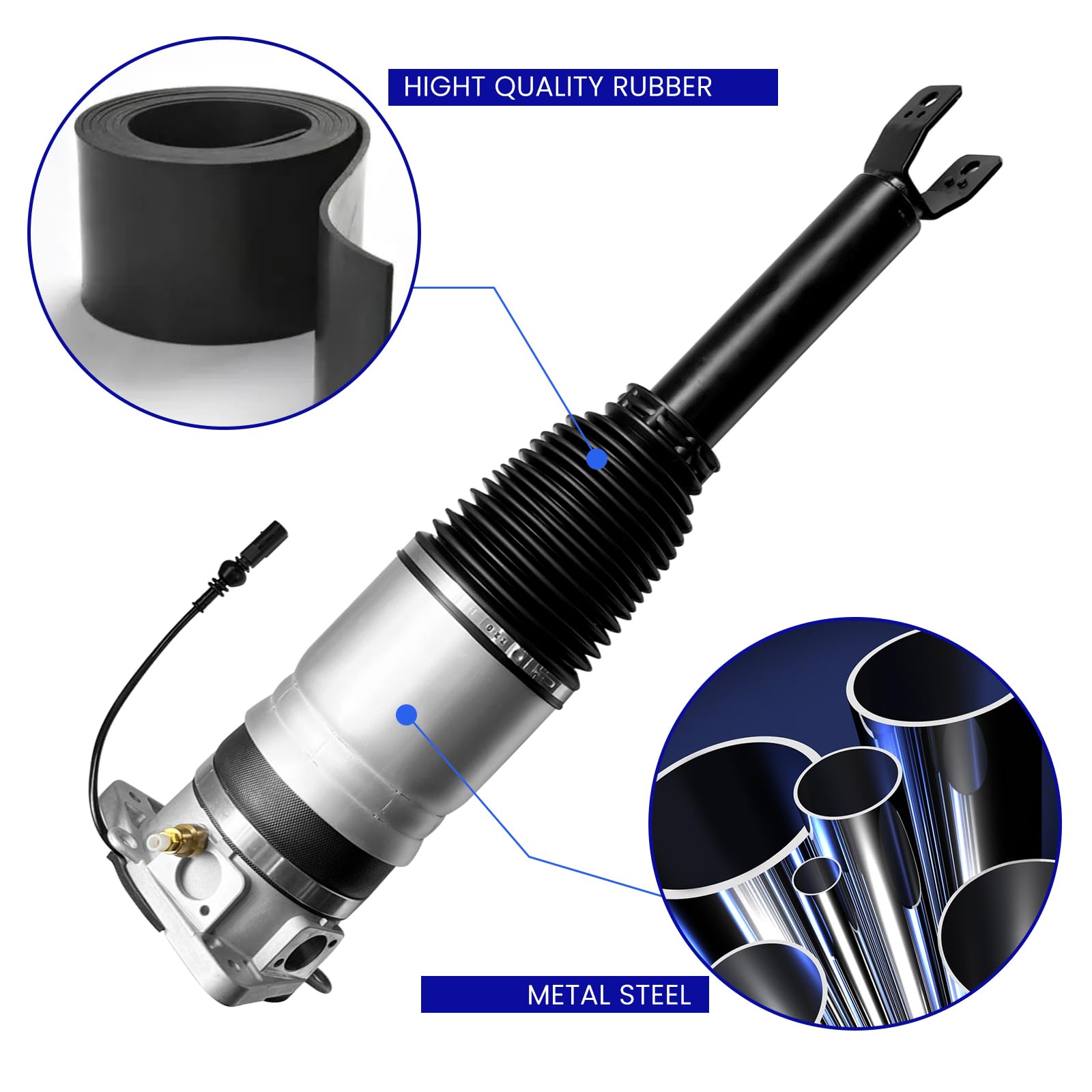 Amazon.com: KEIYSHOLCK Rear Left Air Strut Suspension Replacement  