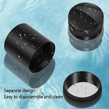 Ashtray,Creativity Ashtray Portable Metal Ashtray for Easy Clean up Detachable Stainless Steel Smokeless Ash Tray with Lid Led Light Windproof for Outdoor Office Use and Home Travel/Black