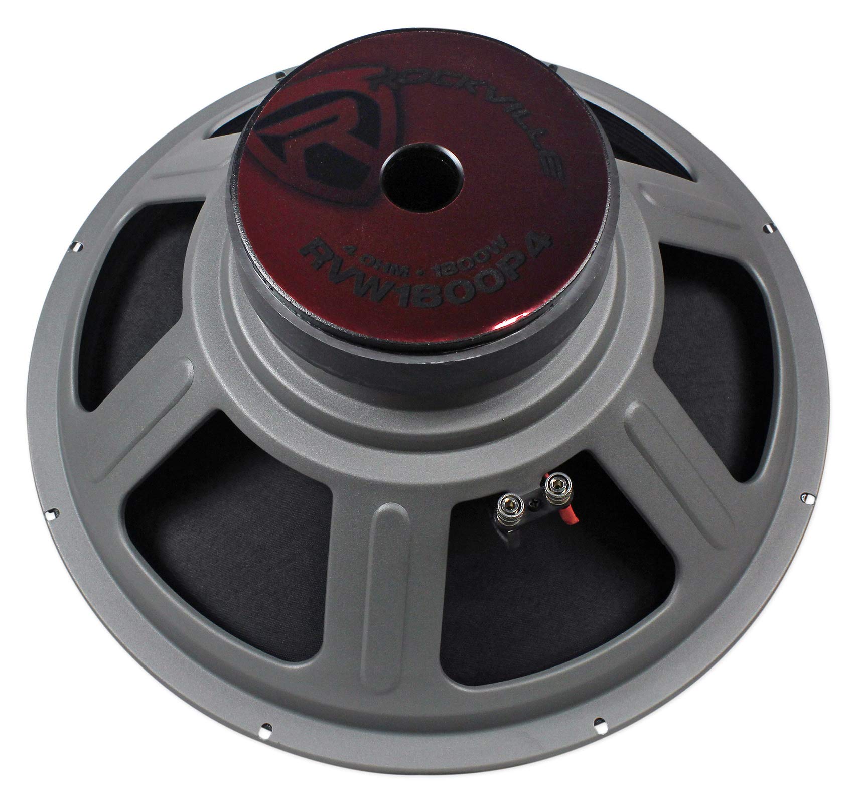 Amazon.co.jp: Rockville RVW1800P4 1800w 18インチ Raw DJ サブ
