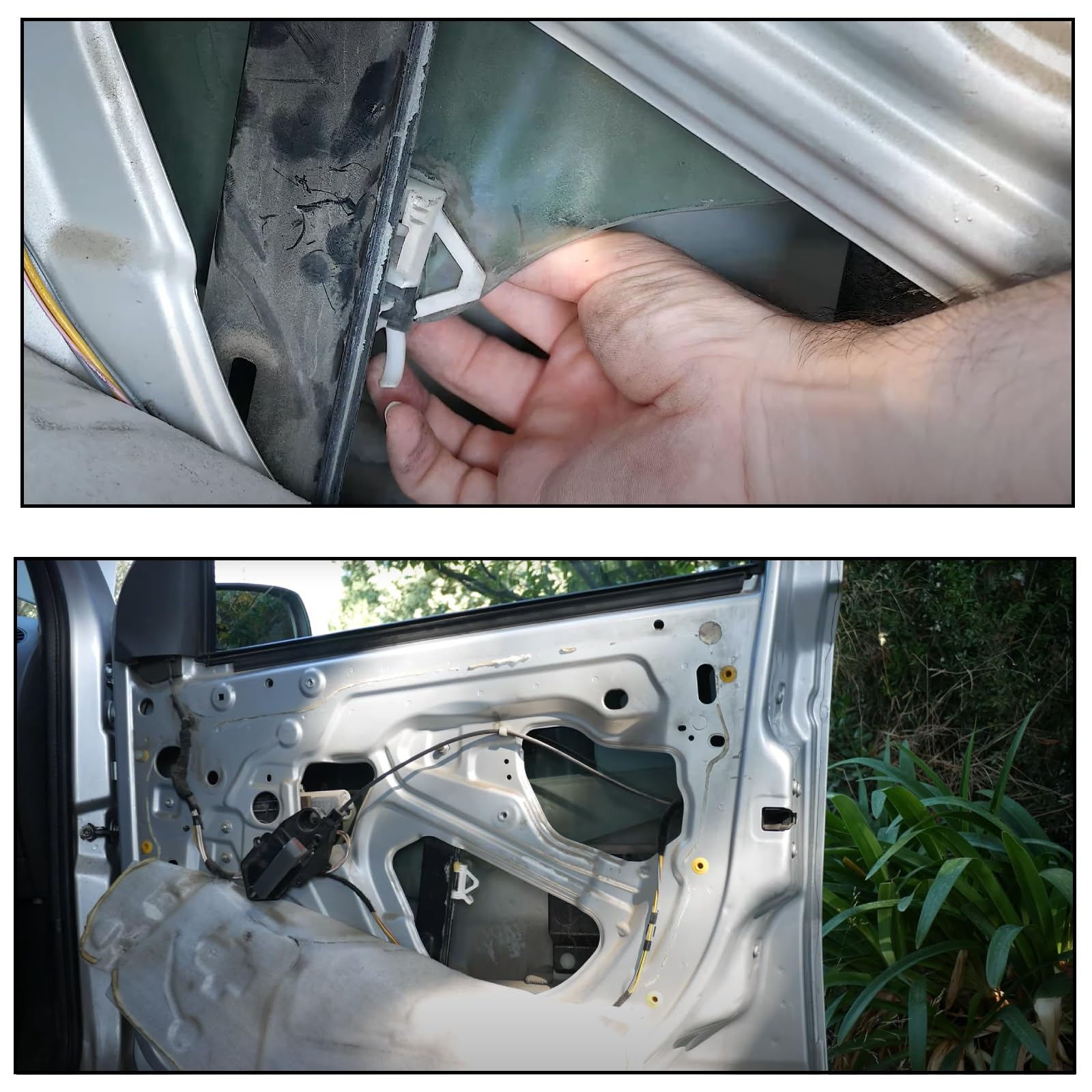 Twowinds - Clip Alzacristallo 99487780 Compatibile con Fiat Panda - Porta Anteriore Sinistra (lato conducente) - Regolatore di Finestrini