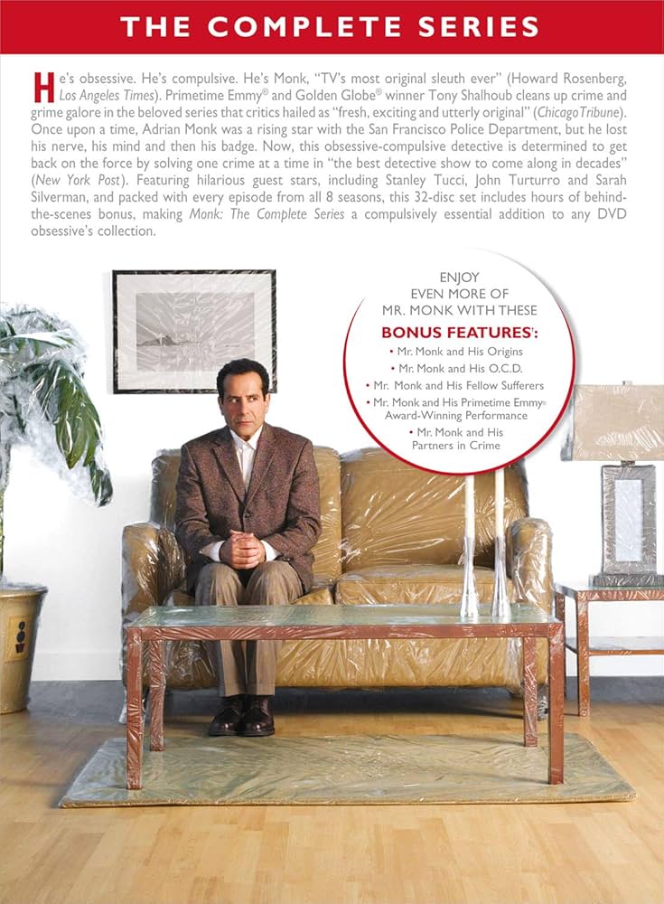 (未使用･未開封品)Monk: Complete Series Limited Edition Box Set [DVD] Buy Monk TV Show: The Complete Series on DVD at Ubuy India