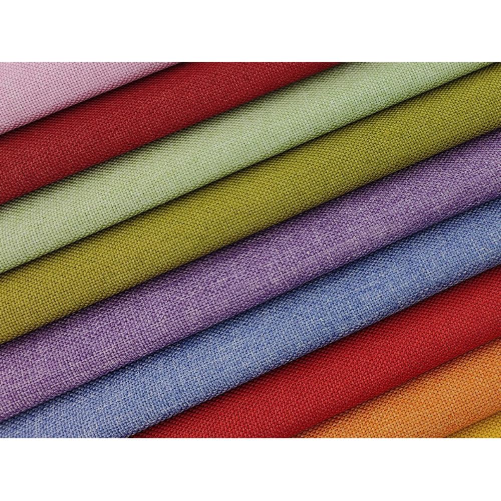 200 cm x 148 cm, bawełna i len, tkanina lniana, azot do szycia, imitacja lnu, do majsterkowania, rzemiosła, ubrań, toreb, sof, poduszek, mata na okno, dekoracja domu, fioletowa