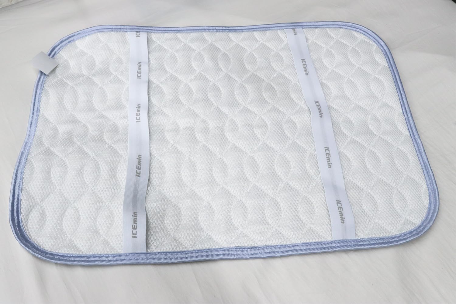 Amazon｜ロマンス小杉 ピローパッド(63×43㎝)アイスミン EX 麻 接触冷