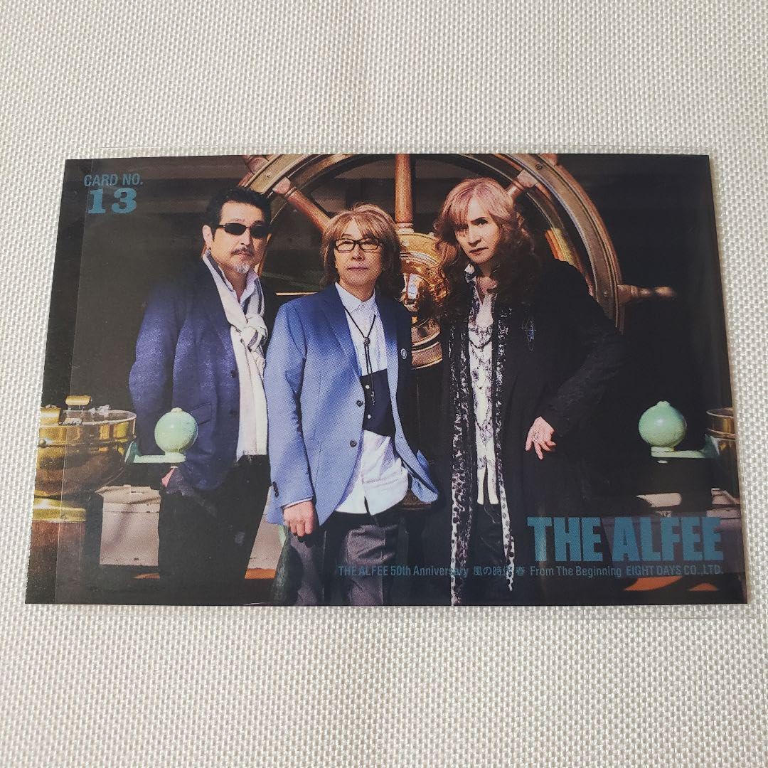 Amazon.co.jp: THE ALFEE 風の時代 春 2024 トレカ 13番 : おもちゃ