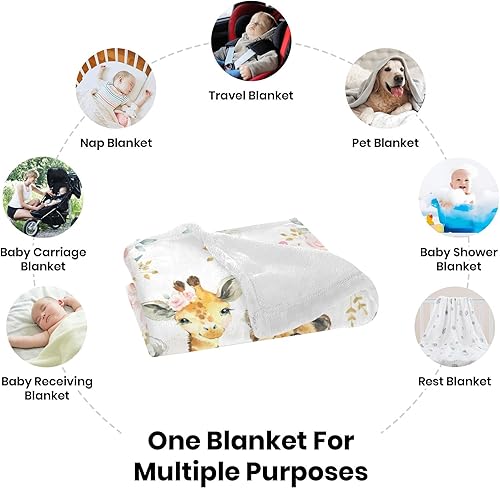 Miniatura 167 de Manta de bebé personalizada con nombre, mantas de bebé de elefante personalizadas para niñas, regalos de bebé, productos para bebés, mantas súper