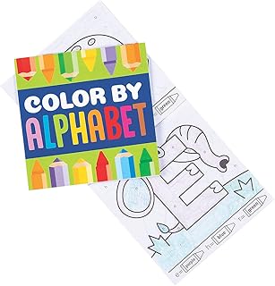 Fun Express Alphabet Activity Books - 12 Pieces - Educational and Learning Activities for Kids