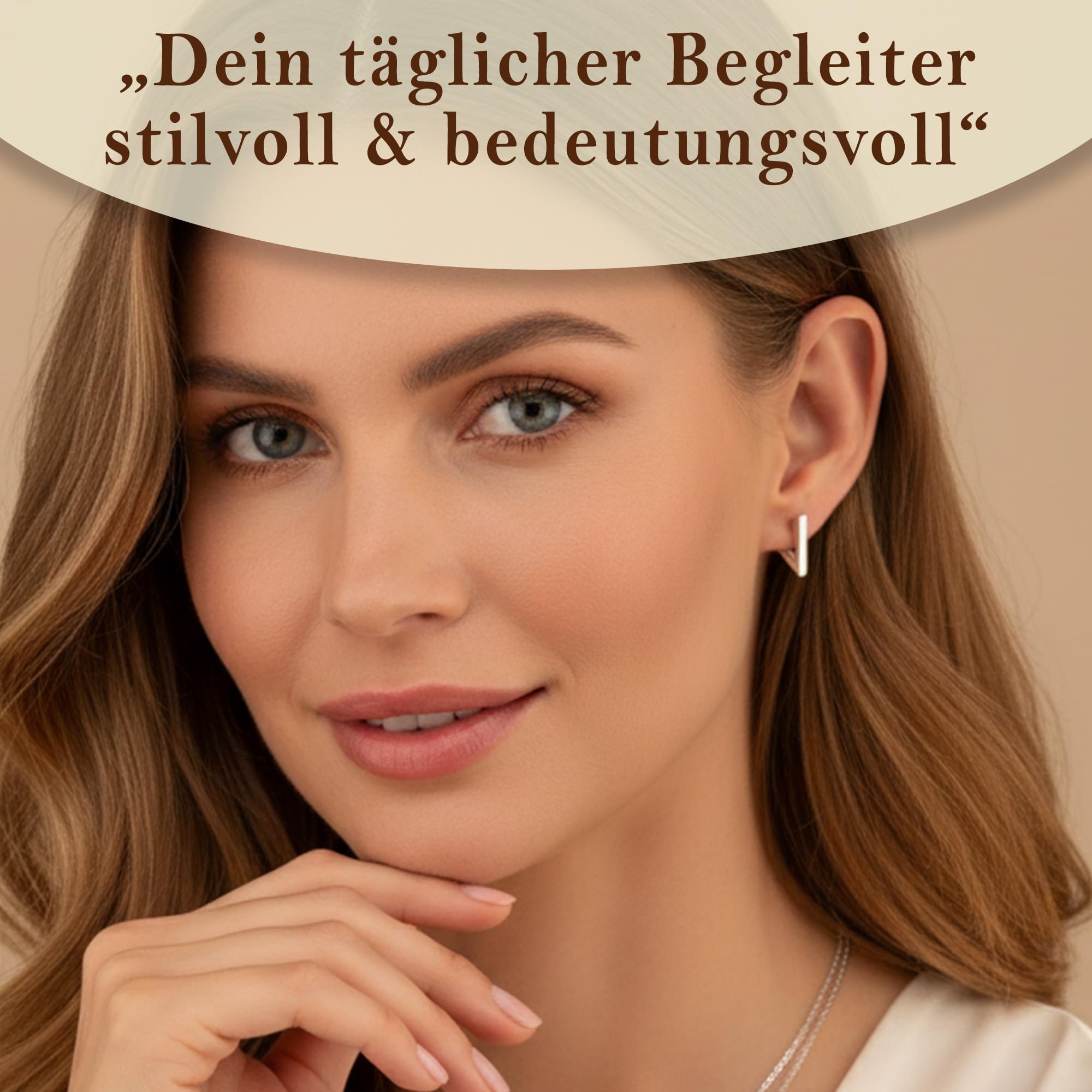 Cassini Creolen für Damen aus 925 Sterling Silber - Dreicke Creolen mit Klappverschluss, Mattiert oder Poliert, nickelfrei & antiallergisc, handgefertigt 3CZS