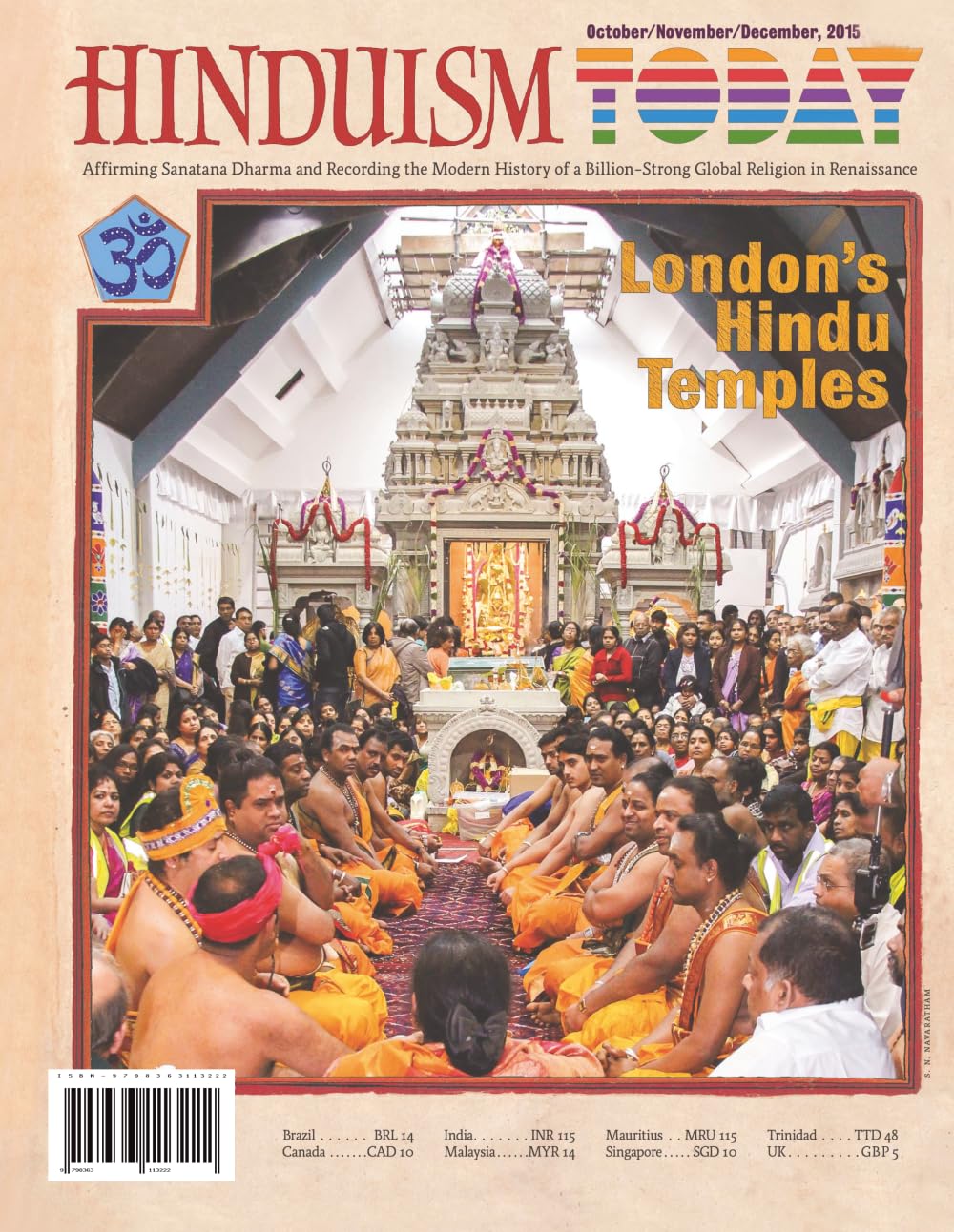 Hinduism Today Magazine: October-November-December 2015